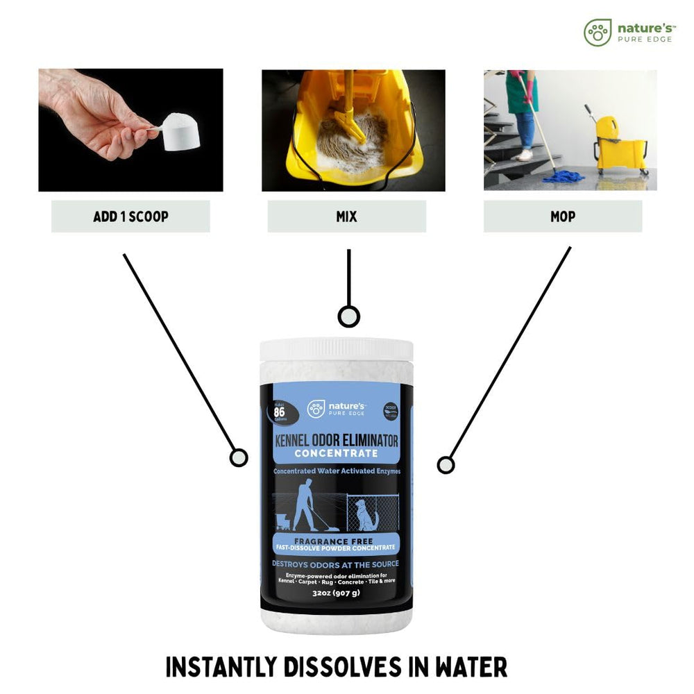 Nature's Pure Edge utilisation avec shampouineuse sur tapis, élimine odeurs incrustées