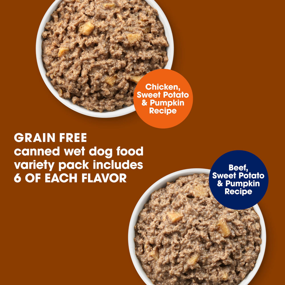 Nature's Recipe gros plan pâté bœuf, riche en protéines pour énergie