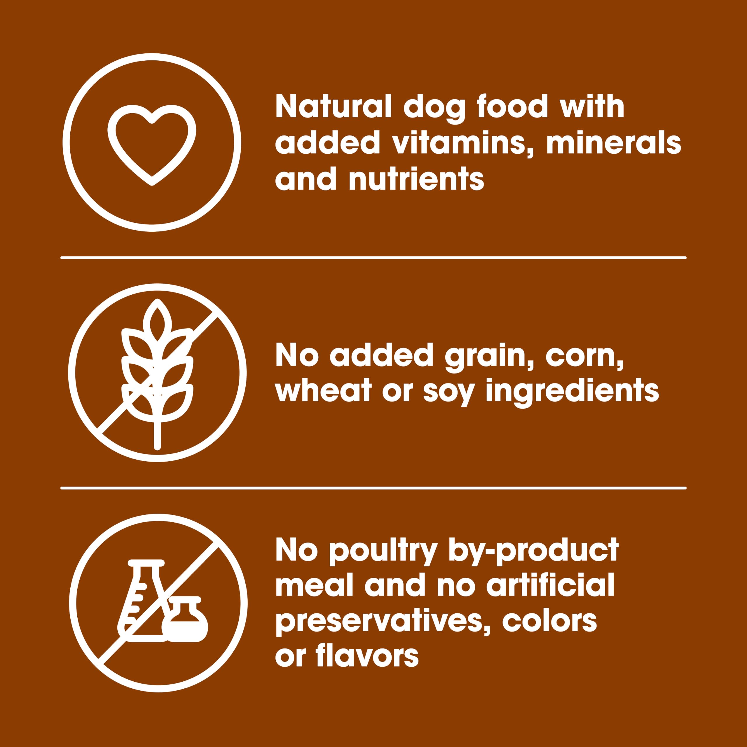 Nature's Recipe portion servie sur croquettes pour mélange nutritif et attirant