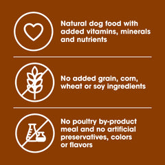 Nature's Recipe portion servie sur croquettes pour mélange nutritif et attirant