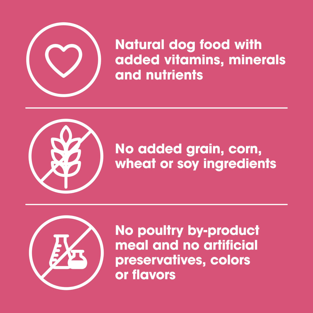 Nature's Recipe sac refermable détaillé gardant fraîcheur et facilité d'utilisation