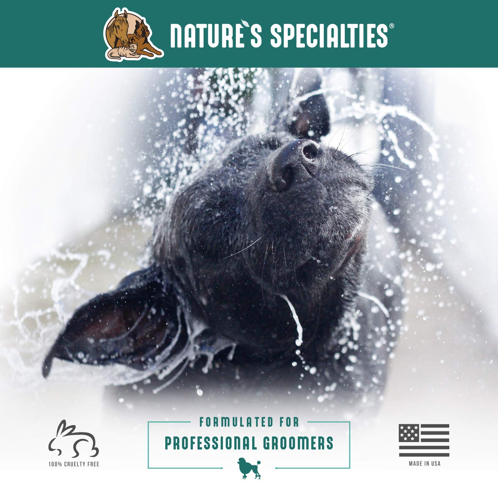 Nature's Specialties flacon à côté d'une règle montrant l'échelle pratique