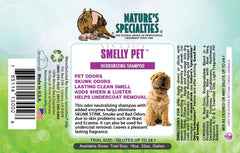 Nature's Specialties étiquette et instructions en gros plan pour faciliter l'utilisation