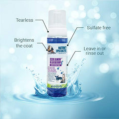 Nature's Specialties mousse en gros plan montrant texture douce et apaisante