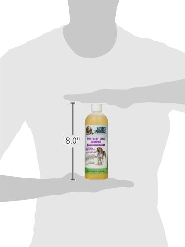 Nature's Specialties texture du shampooing montrant onctuosité et pouvoir moussant