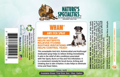 Nature's Specialties étiquette zoom ingrédients apaisants visibles