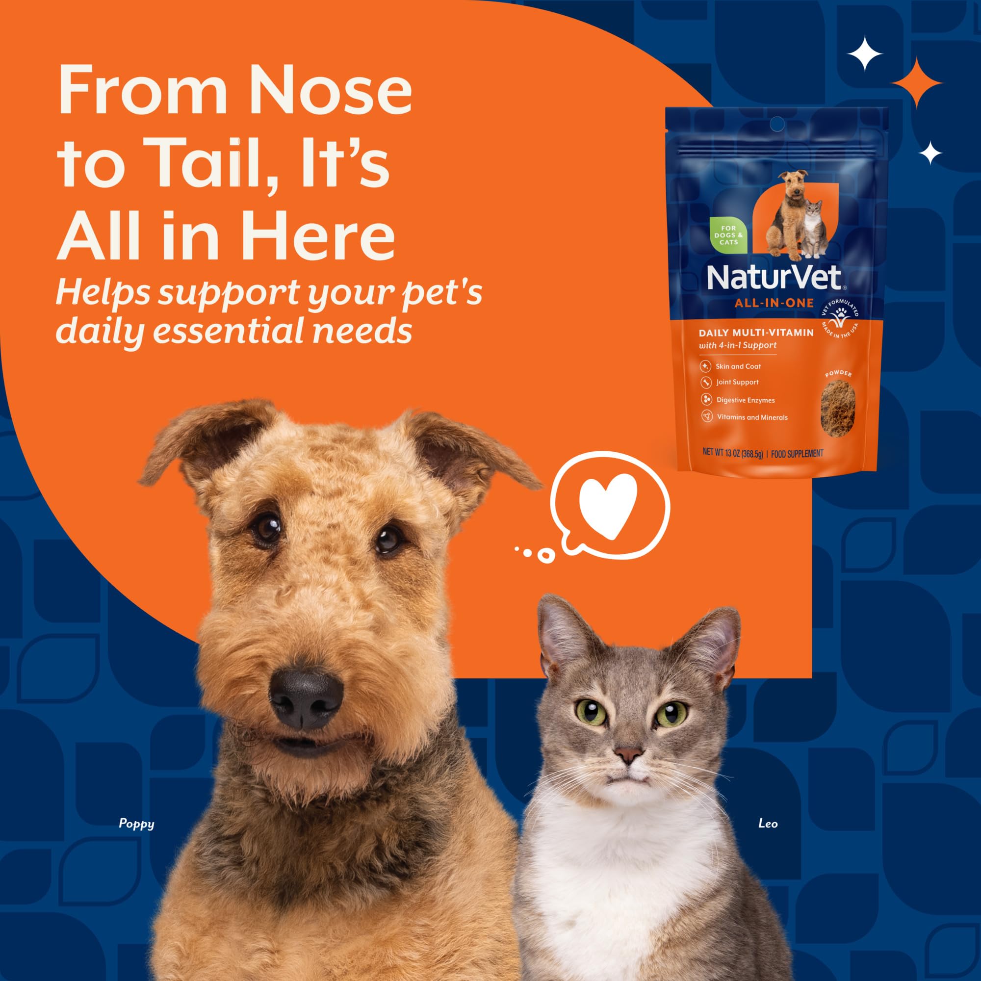 NaturVet cuillère doseuse démontrant dosage précis et pratique
