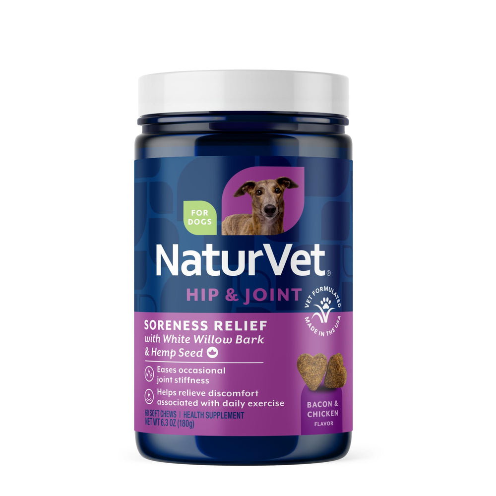 NaturVet emballage avant montrant produit et bénéfice pour mobilité