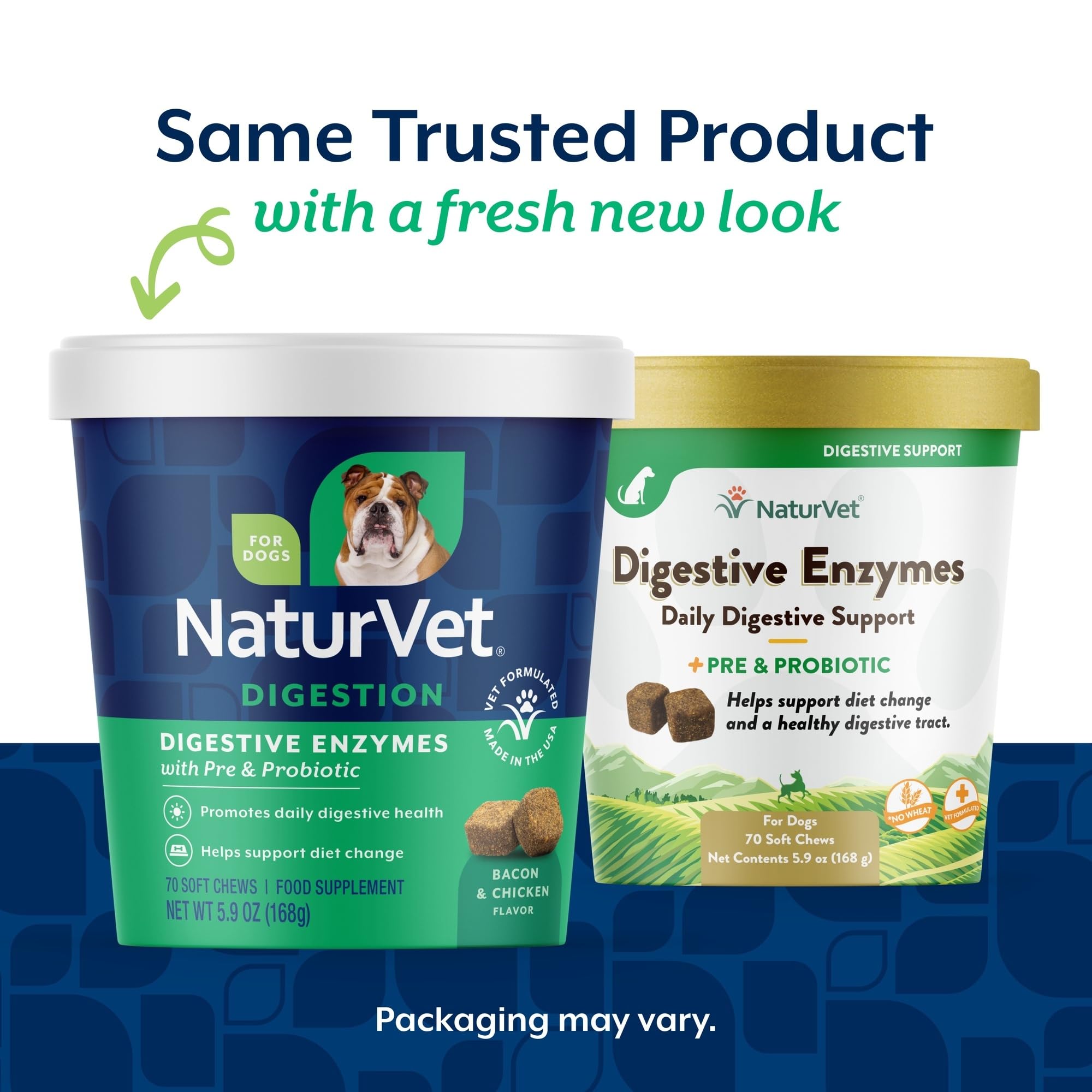 NaturVet gros plan sur texture masticable attirante et appétence améliorée