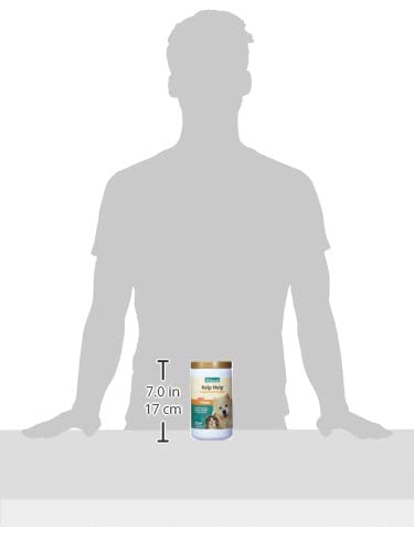 Gros plan sur la texture de la poudre NaturVet mettant en valeur la qualité