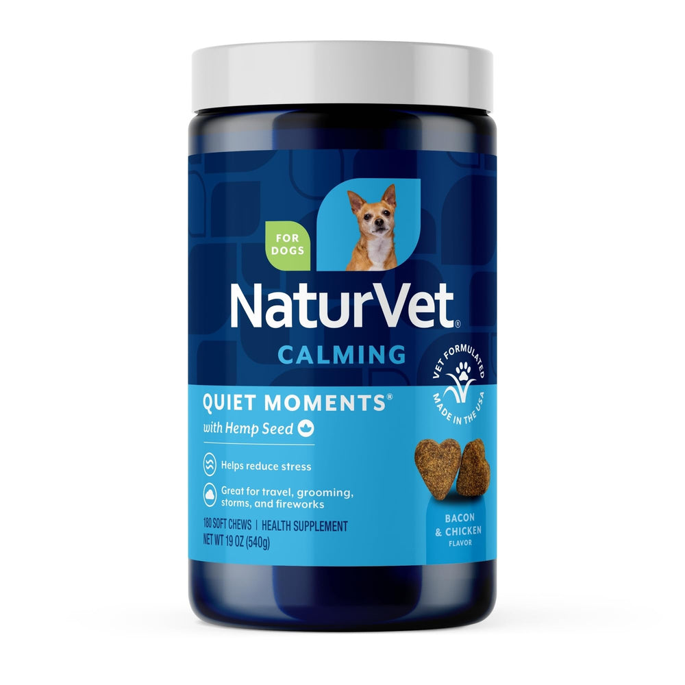 NaturVet pot face avant montrant l’emballage et le format pratique