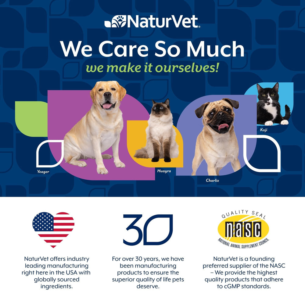 NaturVet comparaison taille bouteille pour évaluer quantité