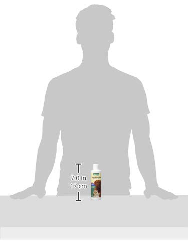 NaturVet texture du liquide versé illustrant la consistance et la facilité d'administration