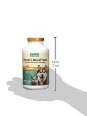 NaturVet texture de levure de bière illustrant nutriments essentiels