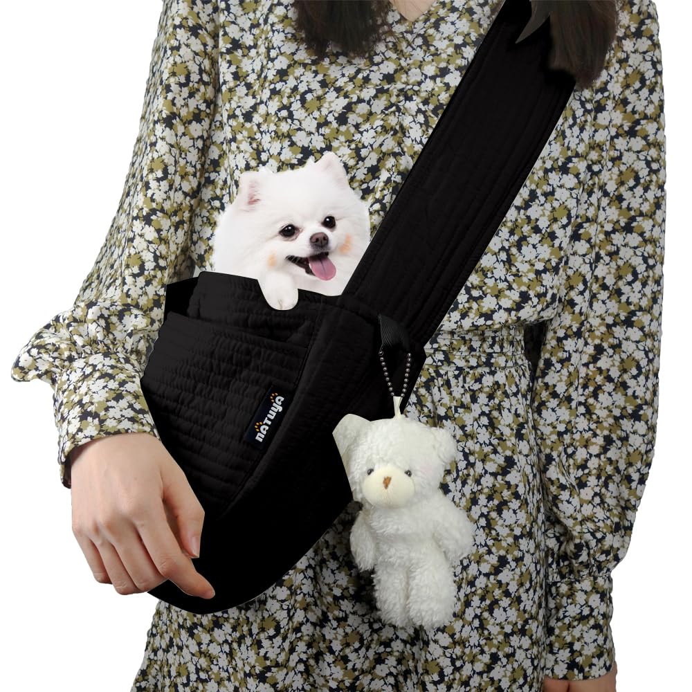 NATUYA vue avant du porte‑chien, design épuré et pratique