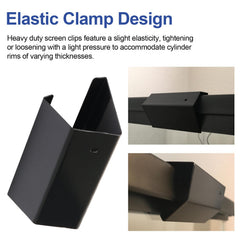 Nbbiww clip à côté d’une règle montrant dimensions compactes pratiques