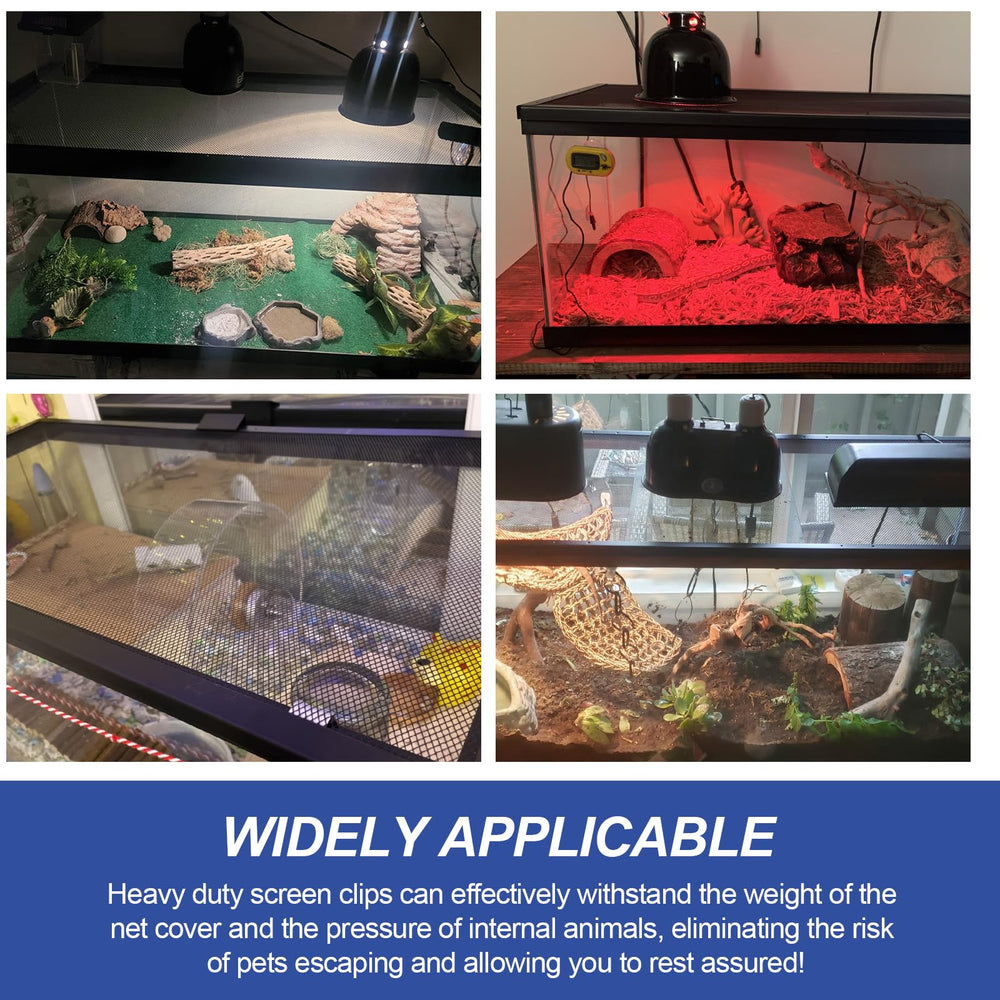 Nbbiww clip en situation lifestyle terrarium montrant protection fiable