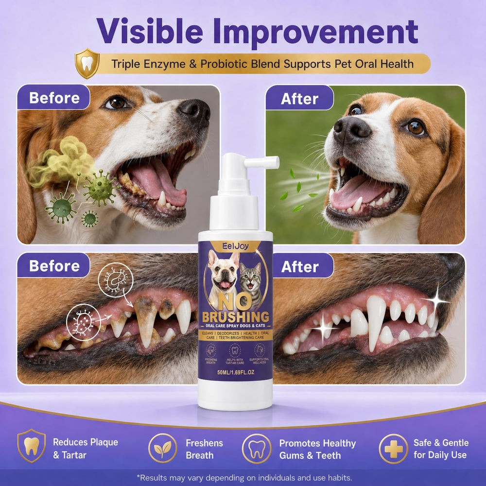 NCEPROHR spray en usage sur chien pour rafraîchir haleine rapidement