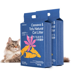 Neakasa emballage avant montrant sachet double pour stockage facile