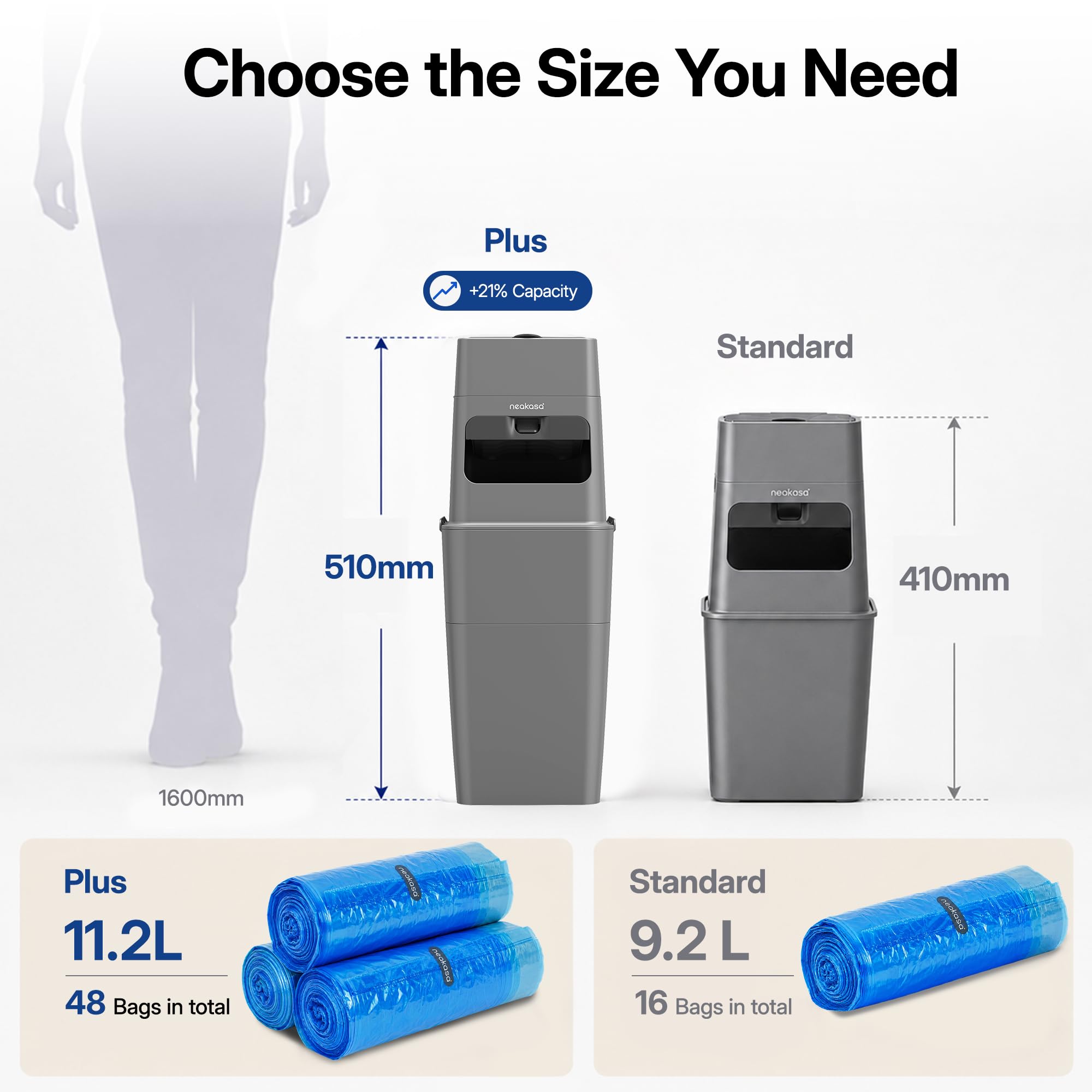 Neakasa PooGuard Plus posé en cuisine pour réduire odeurs et désordre