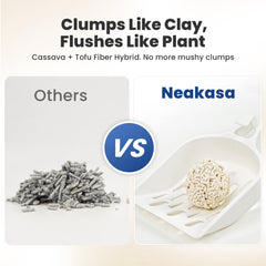 Neakasa texture détaillée illustrant granules courtes réduisant le traçage