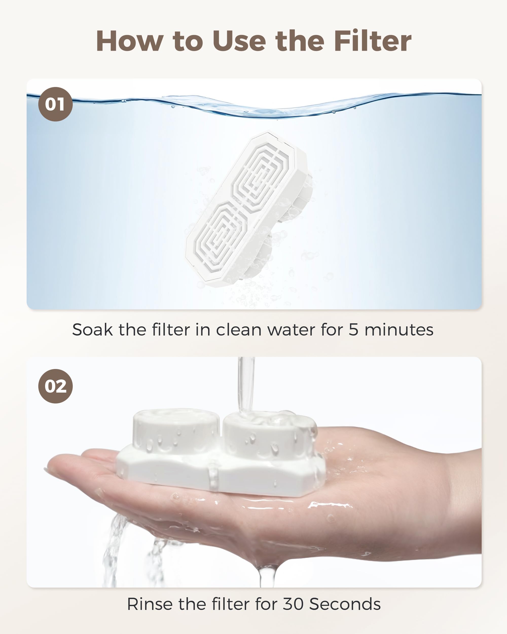 Neareal animal buvant à la fontaine bénéfice hydratation encouragée