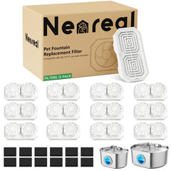 Neareal emballage avant montrant le pack de 12 et avantage stockage