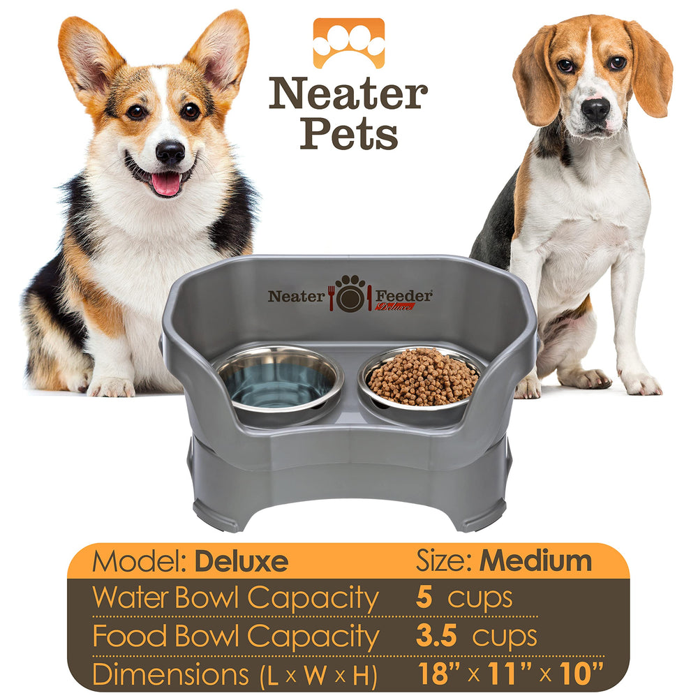 Neater Pet Brands station dans une cuisine moderne réduisant miettes et salissures