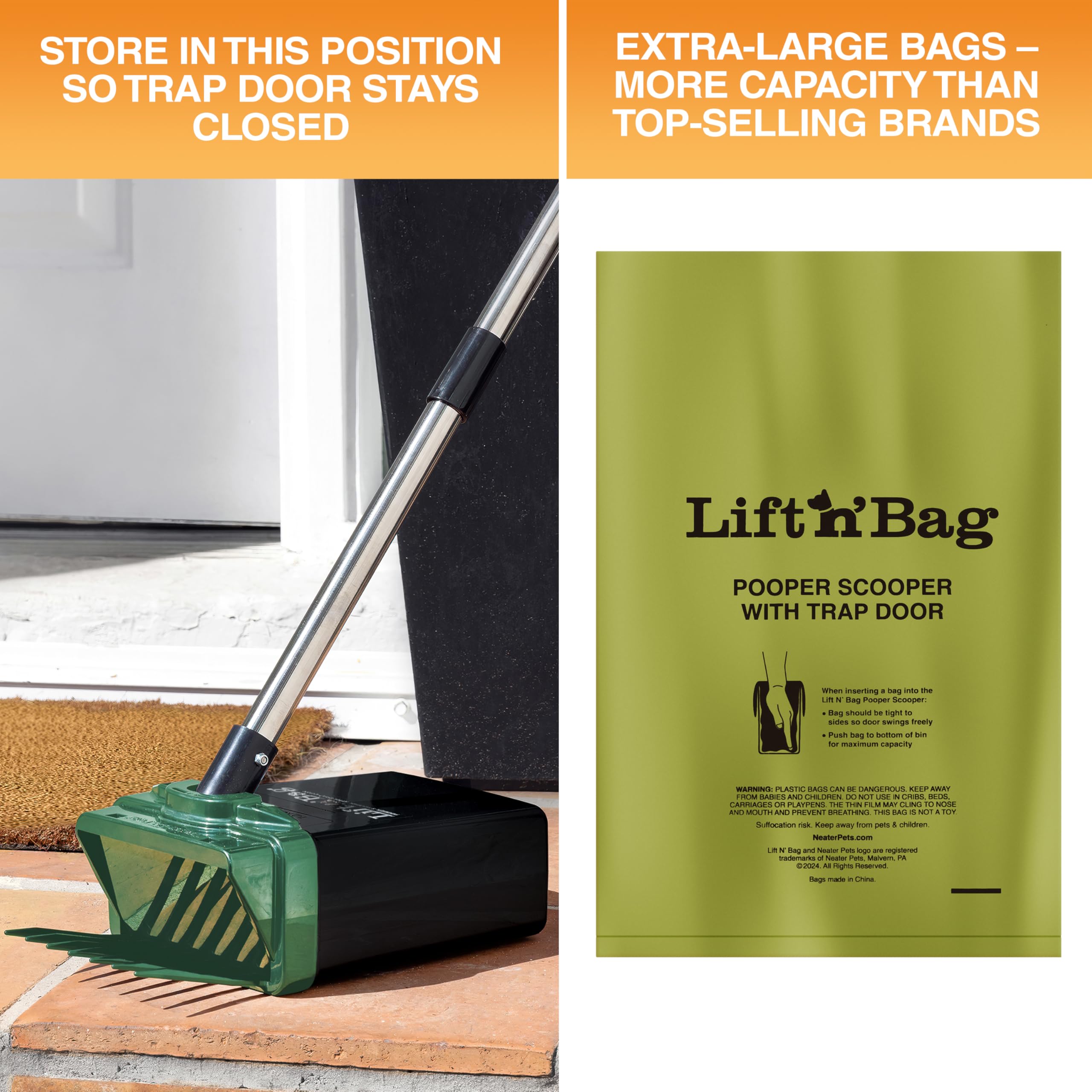 Neater Pet Brands détail du plastique durable et léger résistant à la corrosion pour usage extérieur