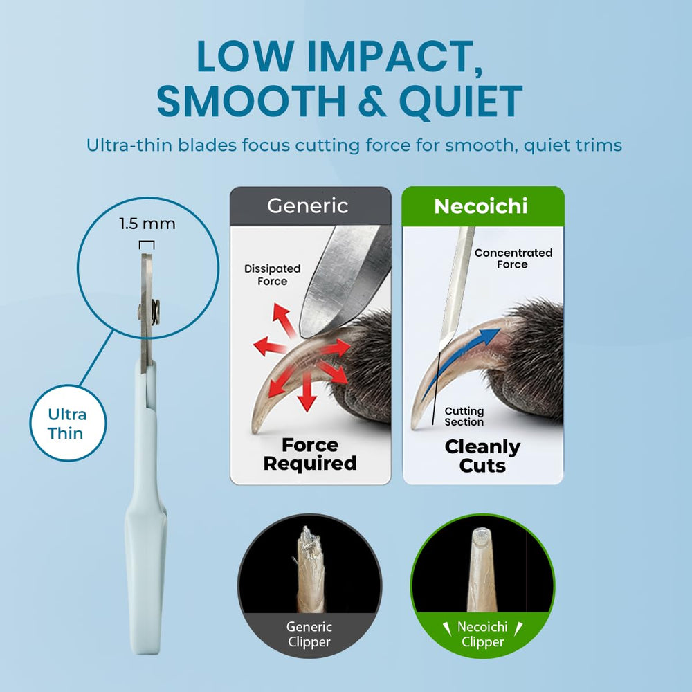 猫壱 Necoichi coupe-ongles en main, utilisation confortable et sûre