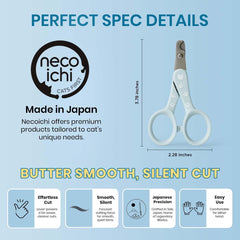 猫壱 Necoichi lame ultra-fine en profil offrant visibilité du vif