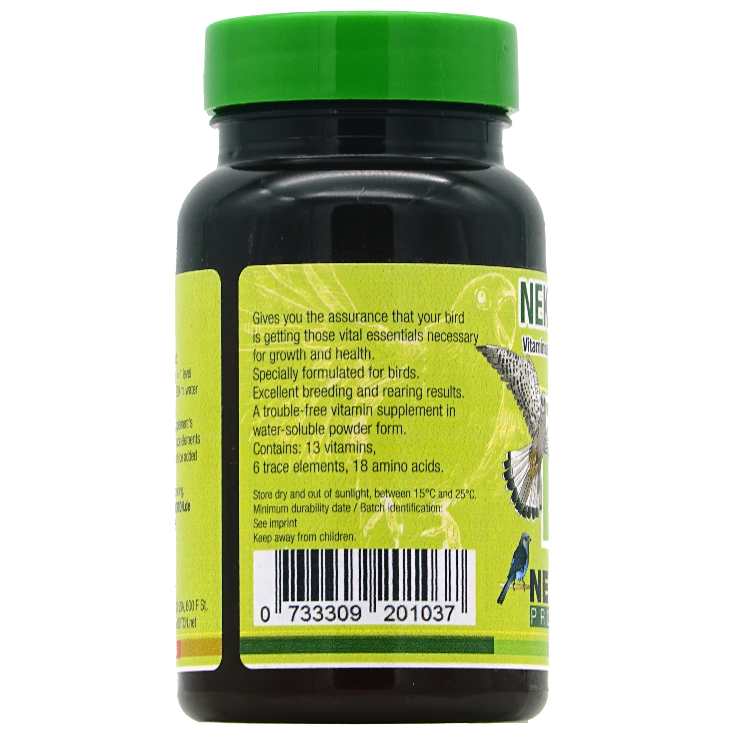 Nekton-S cuillère doseuse illustrant dosage précis et utilisation pratique