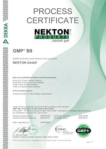 Nekton-S produit utilisé dans une cage avec un oiseau pour démontrer l'usage
