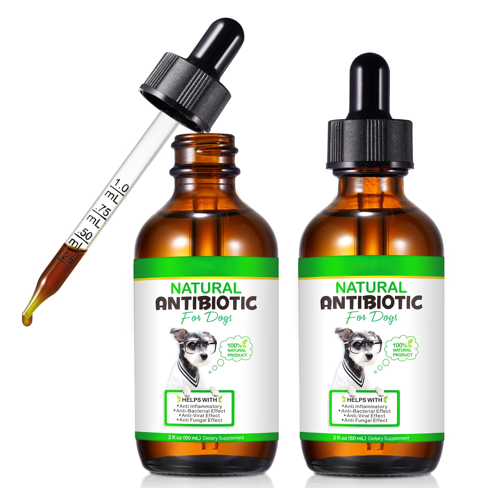NenMaoKeNu packaging avant montre flacons et bénéfice dosage précis