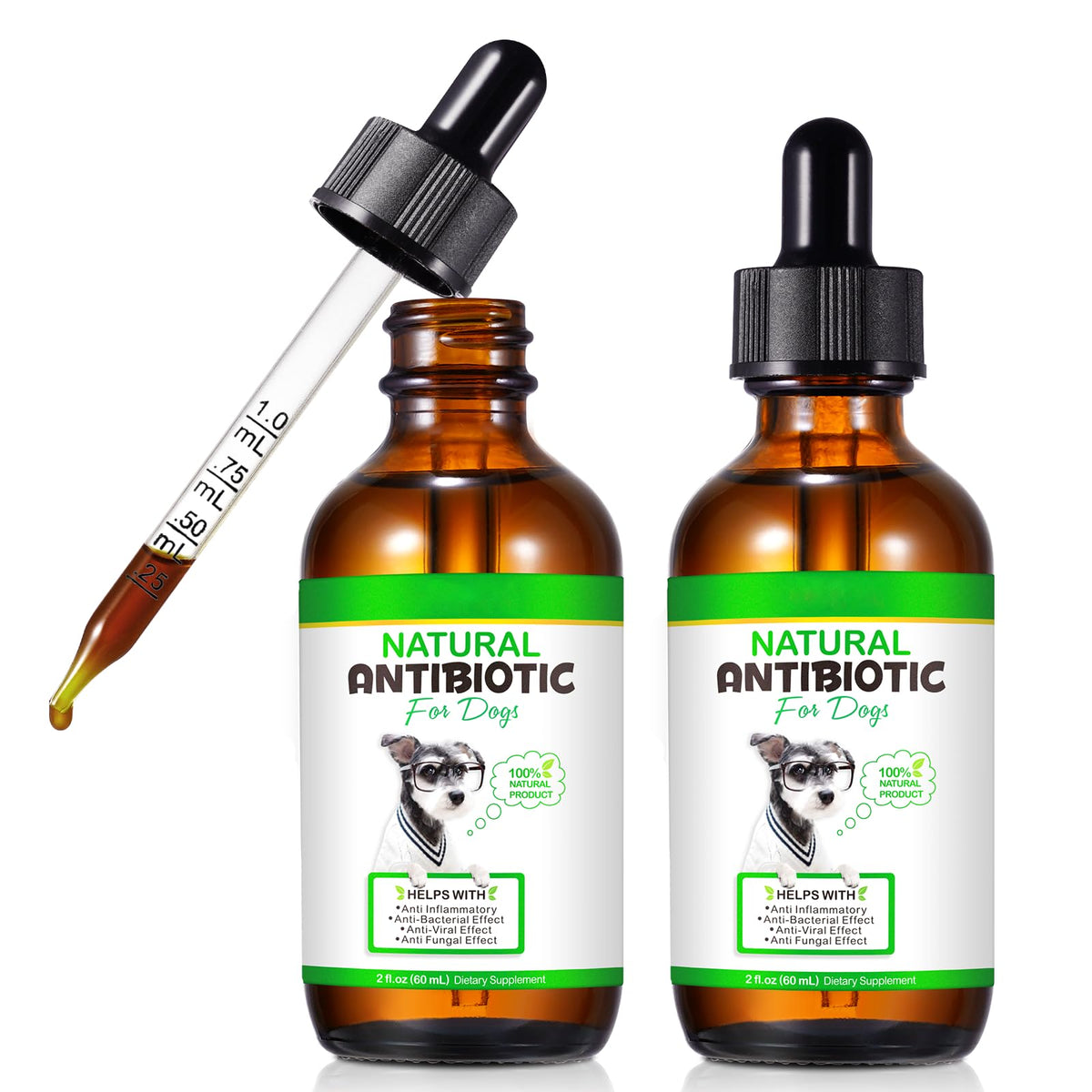 NenMaoKeNu packaging avant montre flacons et bénéfice dosage précis
