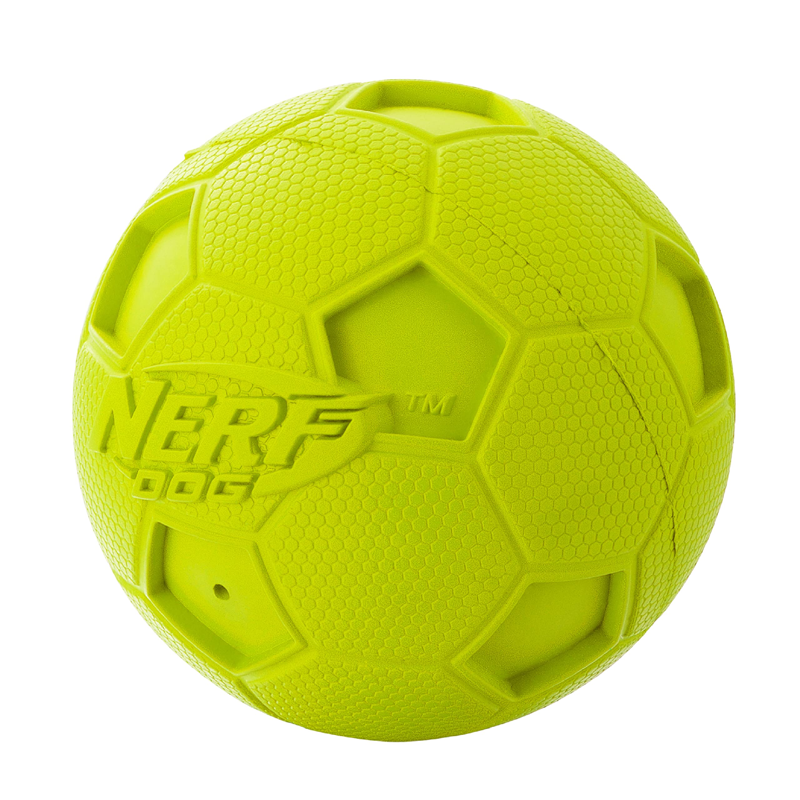 Nerf Dog balle en action pendant rapport améliorant l'exercice