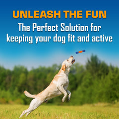 Nerf Dog coupe du produit révélant sifflet interne stimulant le jeu