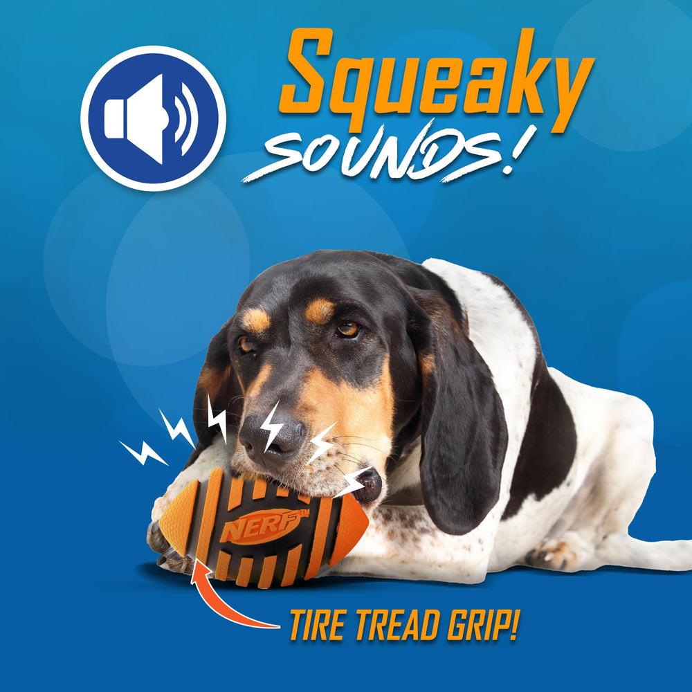 Nerf Dog gros plan sur la texture spirale offrant une meilleure prise
