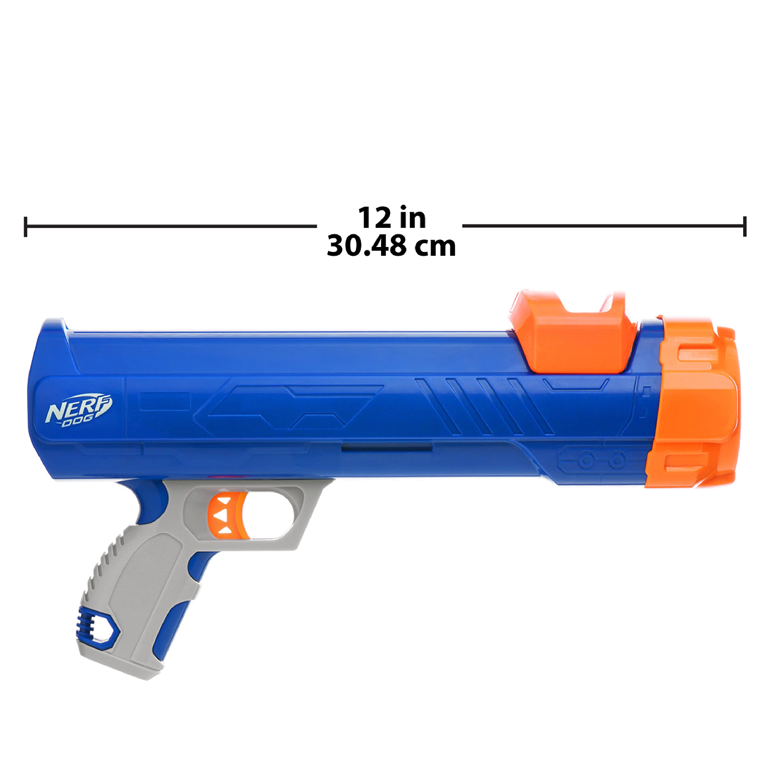 Nerf Dog détail matériaux et embouchure montrant résistance et sécurité d'utilisation