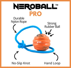 The Nero Ball zoom caoutchouc épais pour durabilité et sécurité dentaire