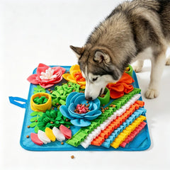 nestery tapis snuffle face entière montrant zones de cachette et stimulation