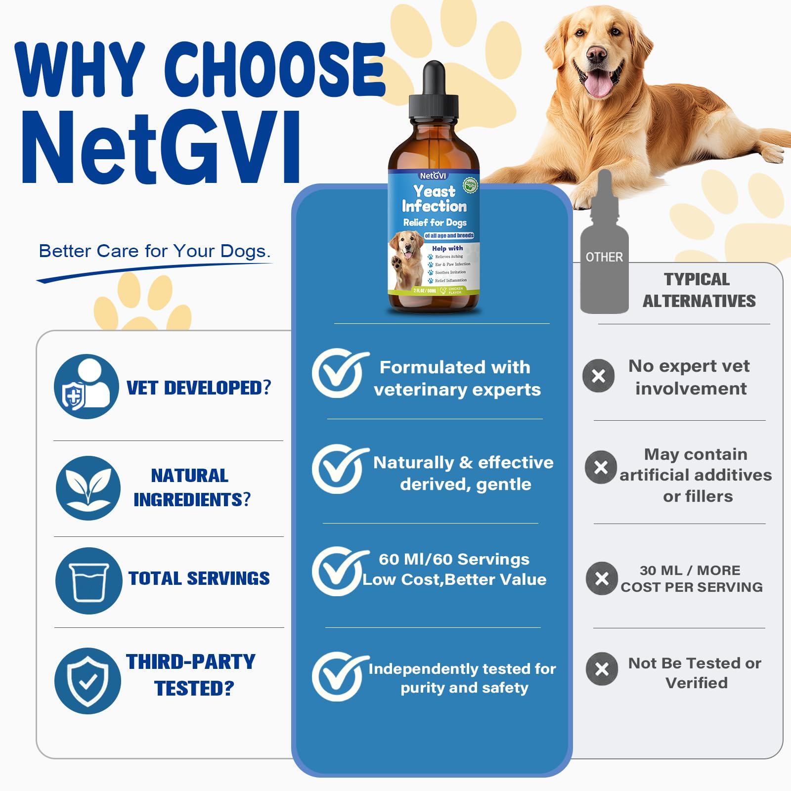 NetGVI chien buvant montrant acceptation grâce à la saveur poulet