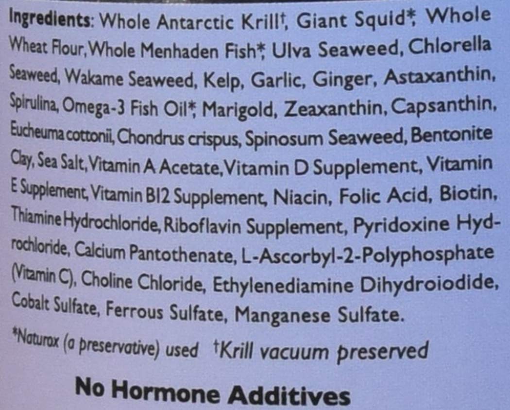 New Life Spectrum granulés dans aquarium avec cichlidés, bénéfice acceptation par les poissons