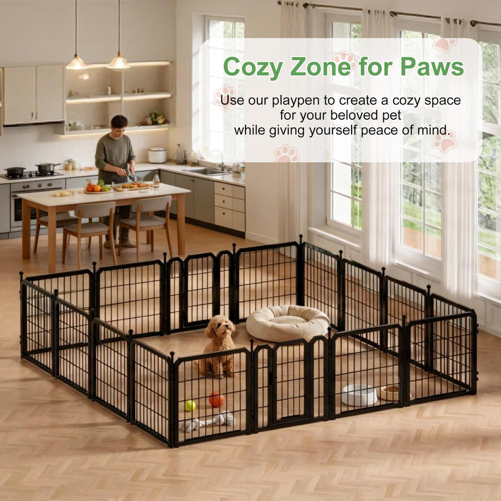 Newsweetown bords chanfreinés et poteaux arrondis sécurité animal