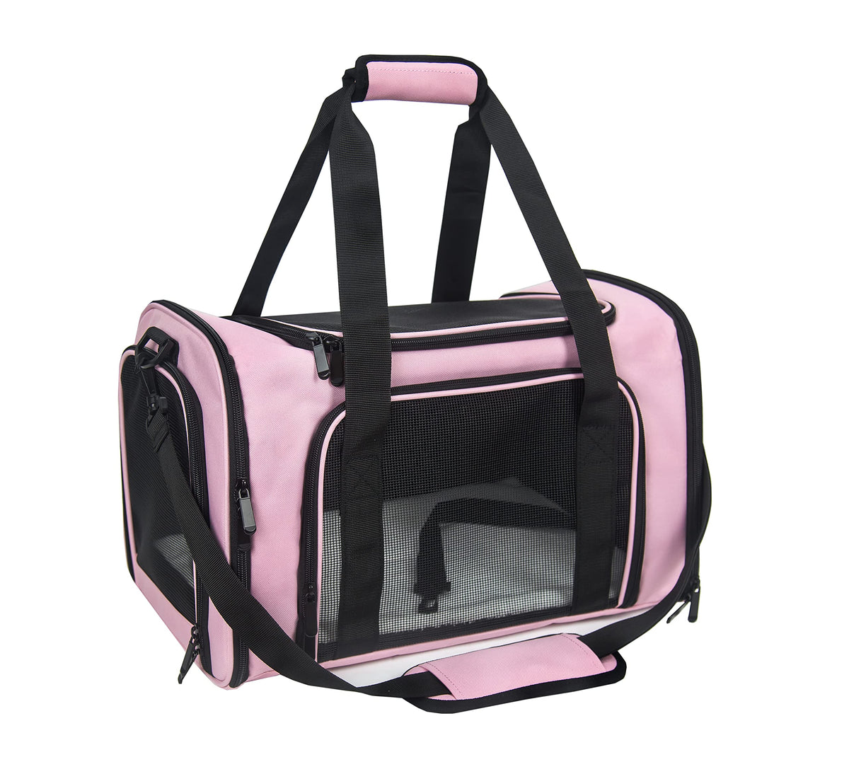 NextFri sac devant rose montrant l’ouverture et le design, protection et confort