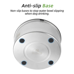 nicelock gamelle en usage chien montrant réduction des éclaboussures