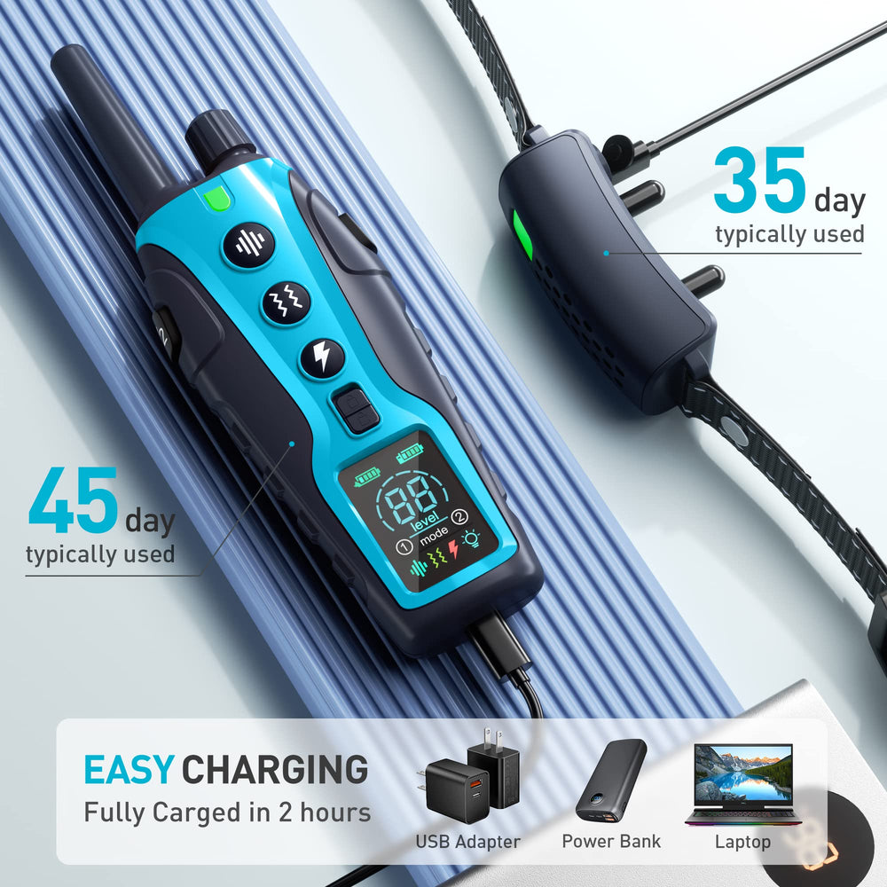 Nikketta collier avec câble USB en charge, recharge rapide et pratique