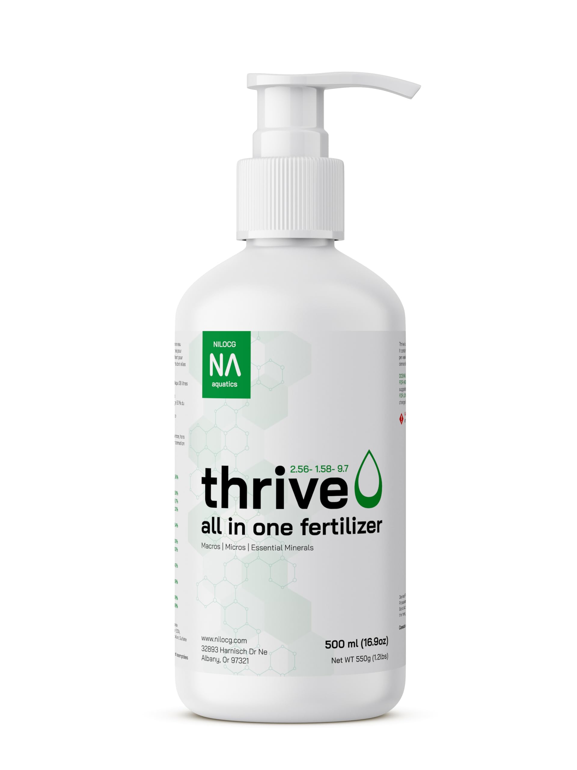 NilocG Thrive pompe doseuse en gros plan pour un dosage précis et régulier