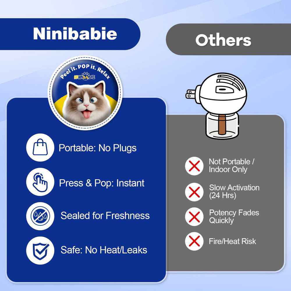 Ninibabie patch tenu en main pour évaluer taille et facilité d'utilisation