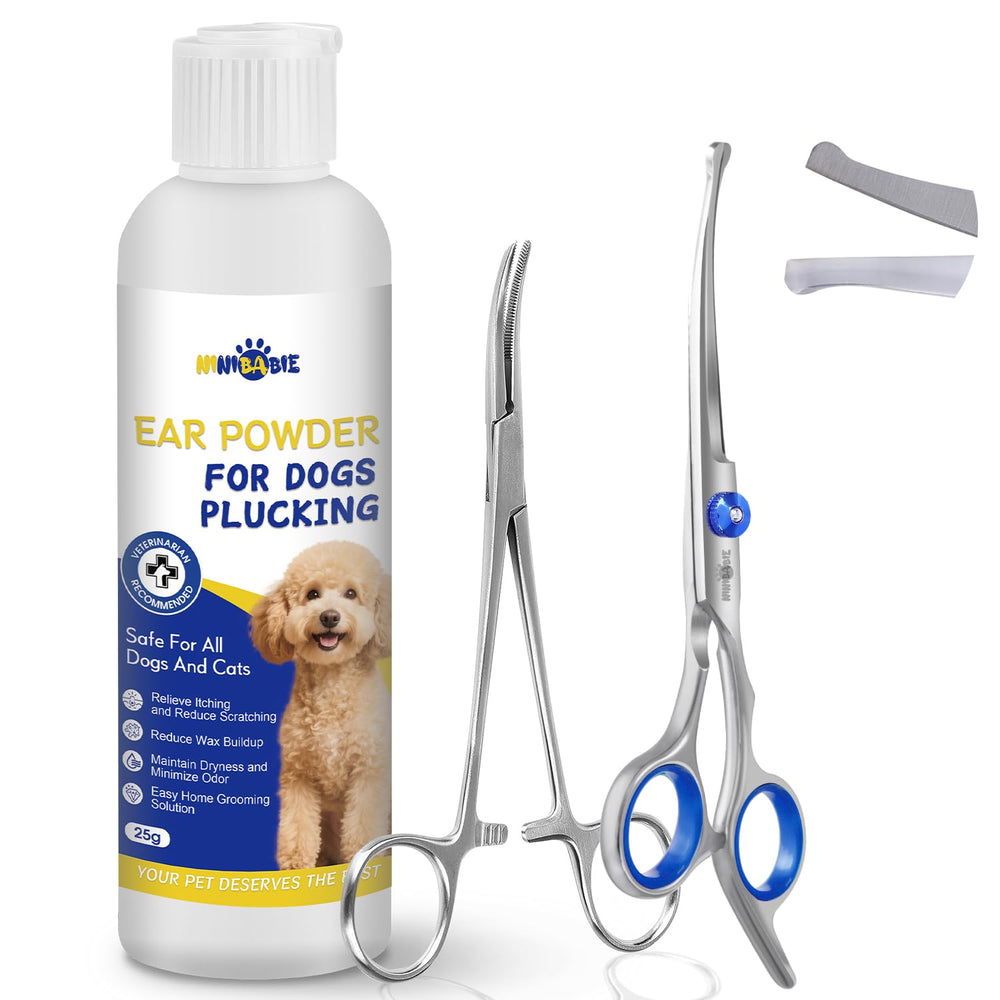 Ninibabie kit complet montrant tous les outils pour toilettage efficace